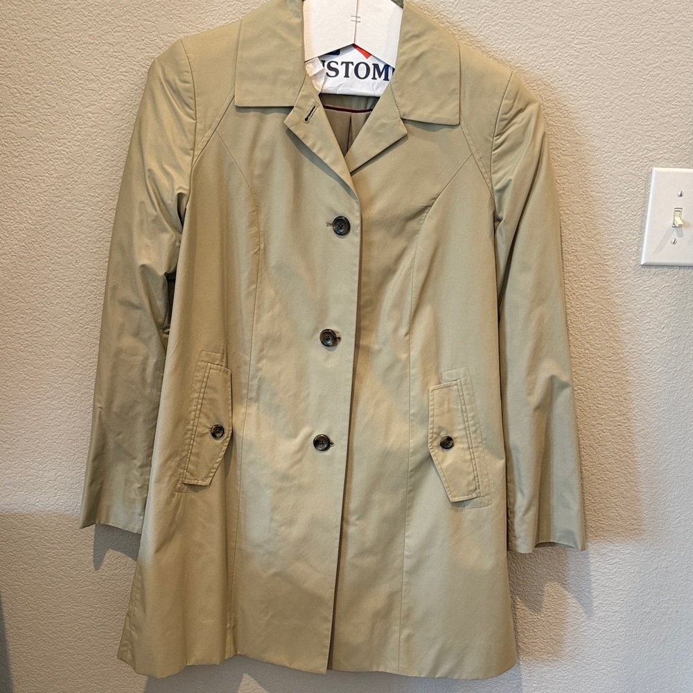 Cole Haan Women's Tan Trench Coat